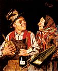 Pompeo Massani The Wine Merchant painting